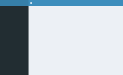 Blank dashboard