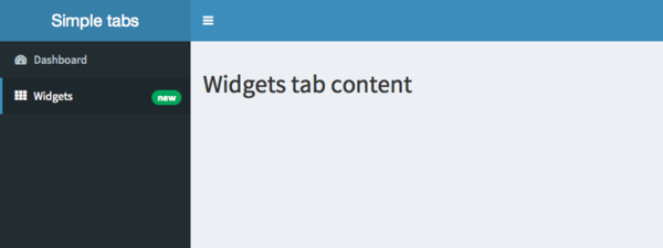 Tabs